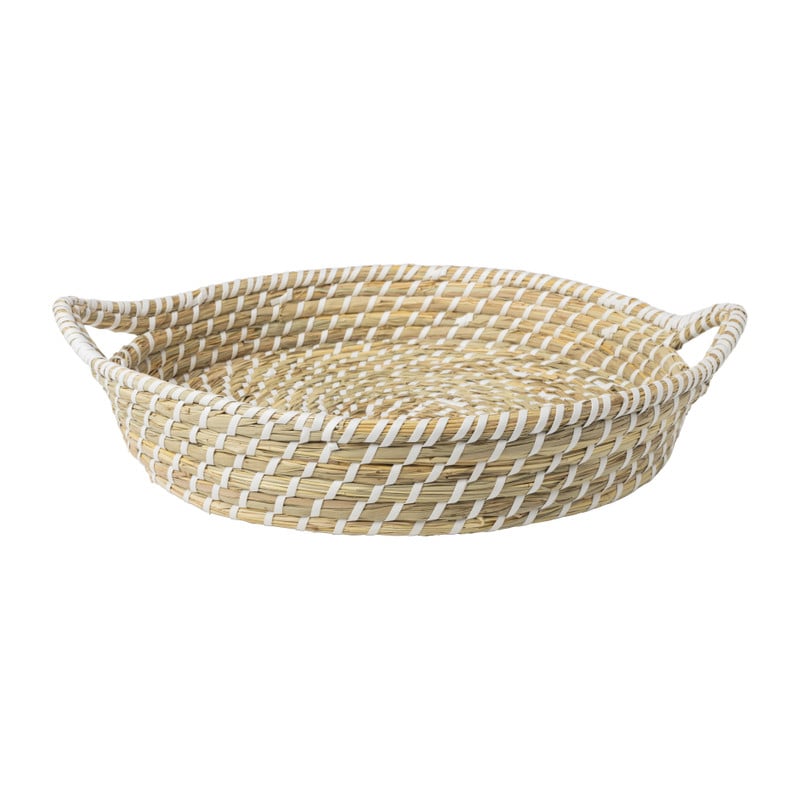 Mand sofie met hengsels - ø40x8 cm