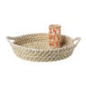Mand sofie met hengsels - ø40x8 cm