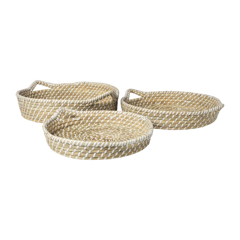 Mand sofie met hengsels - ø45x10 cm