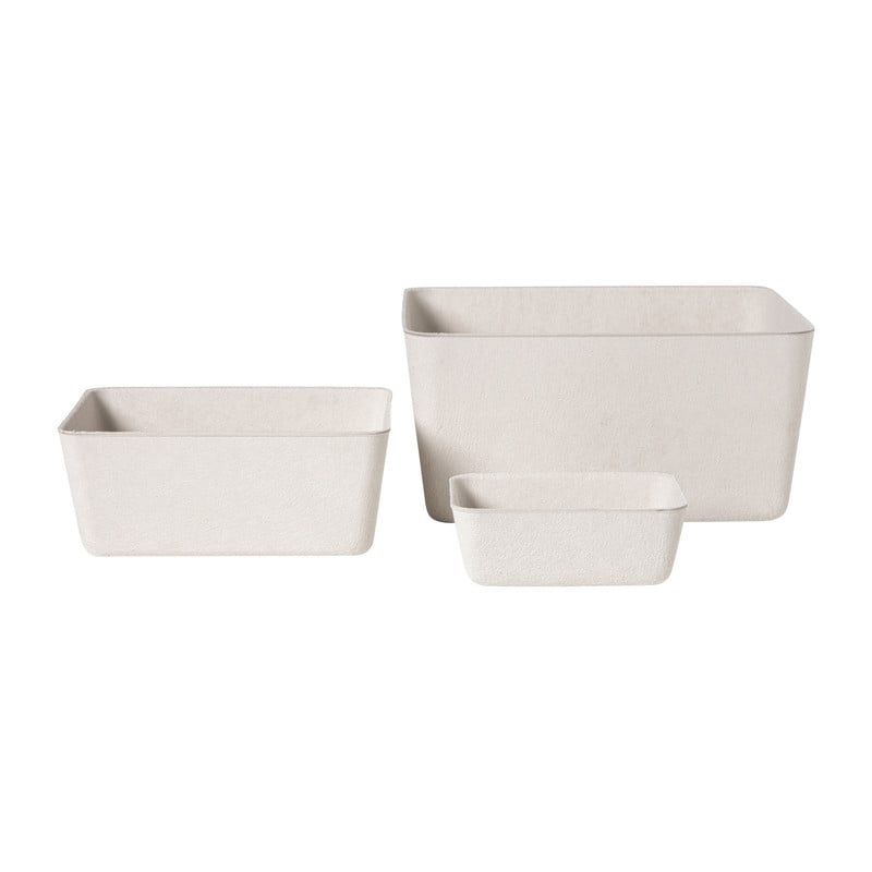 Mand vilt - wit - 9x22x16 cm