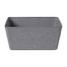 Mand vilt middel - grijs - 11x25x25 cm