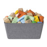 Mand vilt middel - grijs - 11x25x25 cm