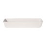 Mand vilt langwerpig - wit - 6x36x14 cm
