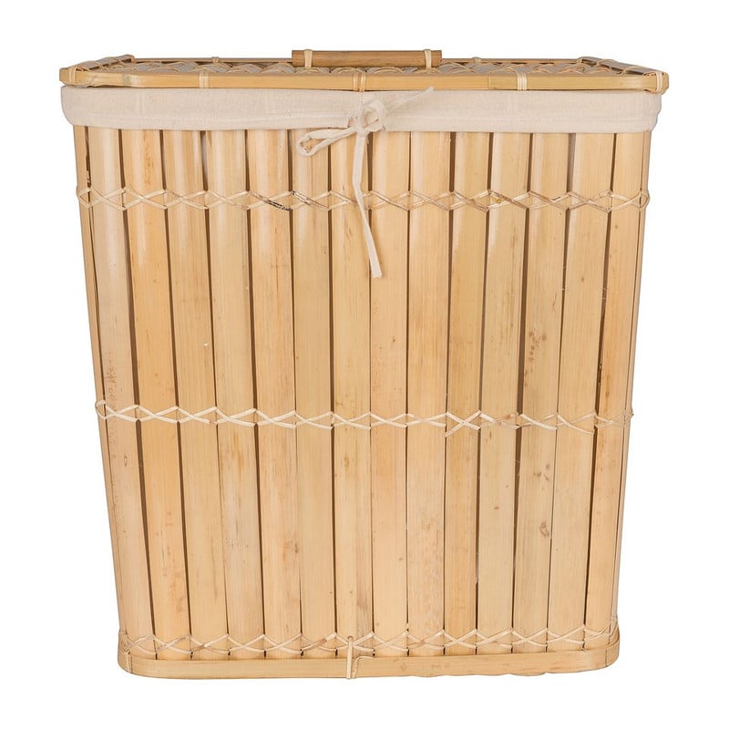 Wasmand bamboe - 40x30x45 cm 