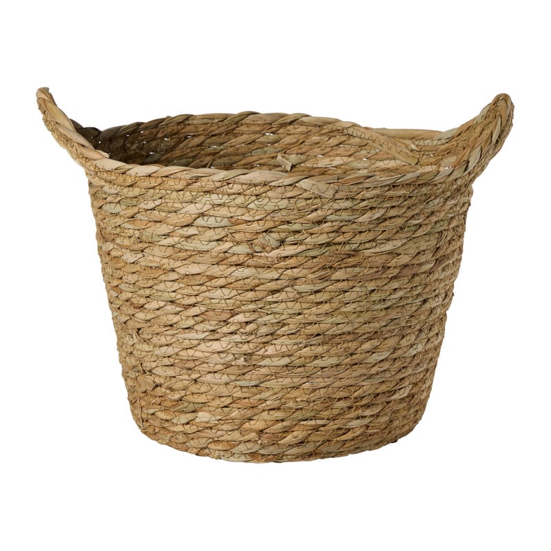 Mand rond M - bruin - ø23x27 cm