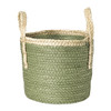Mand colors - groen/bruin - ø21x18 cm