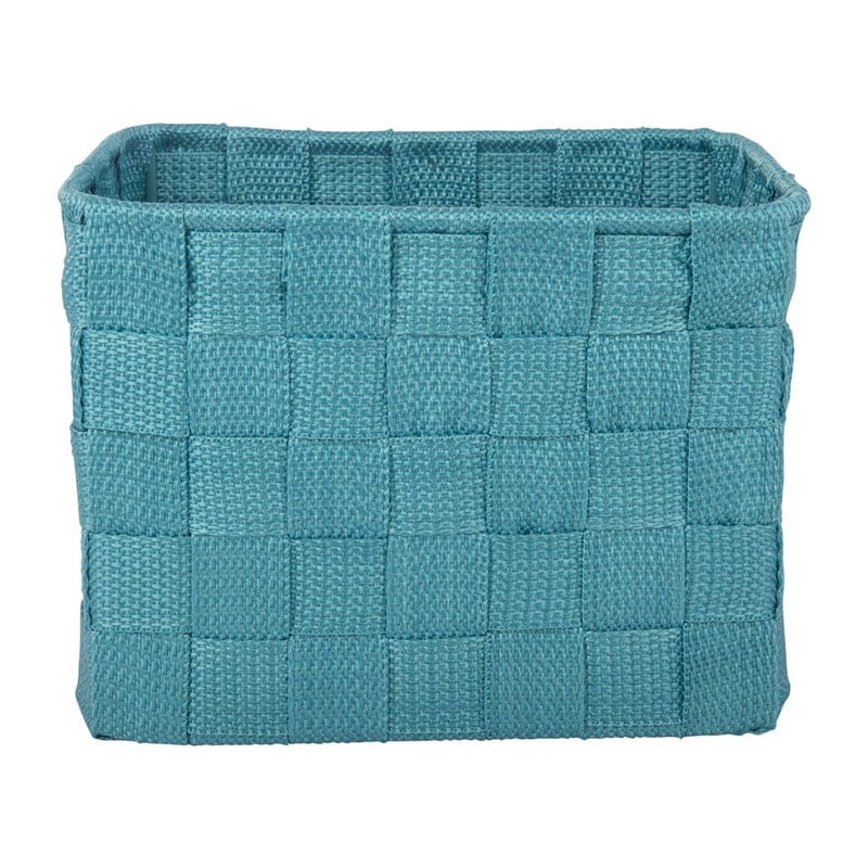 Lademand chroom handle - blauw - 19x14x14cm