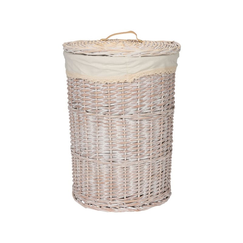 Wasmand riet - 36x47 - whitewash