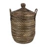 Wasmand Cobra - bruin/zwart - 34x41 cm
