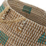 Wasmand Cobra - 44x30 cm - wit/blauw