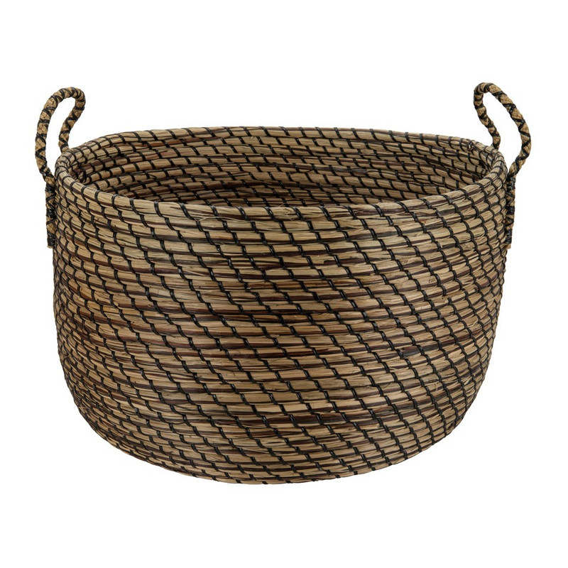 Wasmand Cobra - 44x30 cm - bruin/zwart