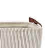 Mand corduroy - creme - 36x26x20 cm