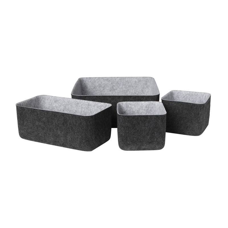 Vilt manden - set van 4