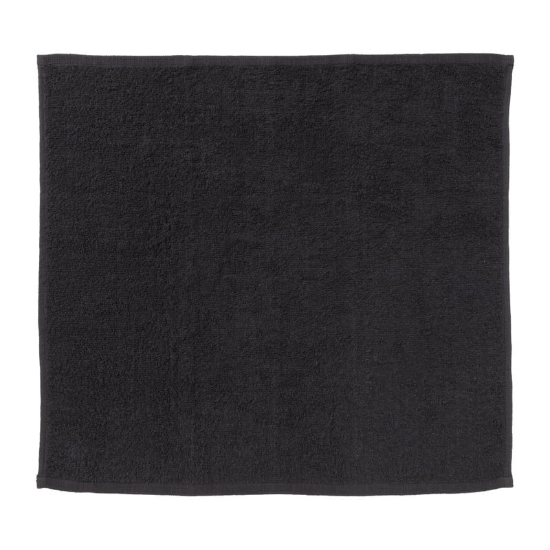 Thee/keuken/vaatdoek - antraciet - set van 3