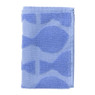 Handdoek vissen - blauw - 50x50 cm