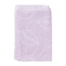 Handdoek lippen - lila/wit - 50x50 cm