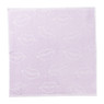 Handdoek lippen - lila/wit - 50x50 cm