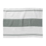 Theedoeken set van 3 - groen/wit - 45x65 cm