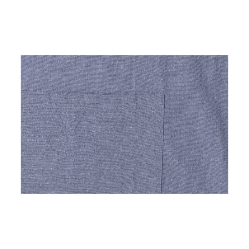 Keukenschort denim - blauw - 65x85 cm