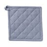 Pannenlap denim - blauw - 20x20 cm