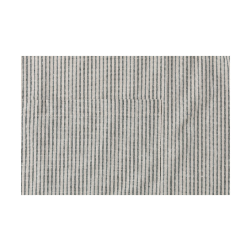 Keukenschort gestreept - groen/wit - 65x85 cm