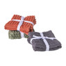Vaatdoekjes - rood - 20x20 cm - set van 2