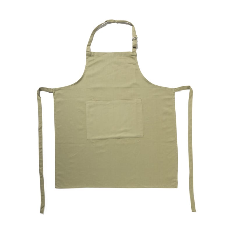 Schort - groen - 68x85 cm