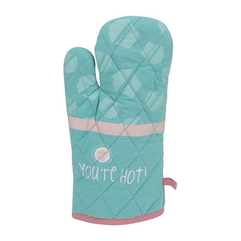 Ovenwant Lily's blauw