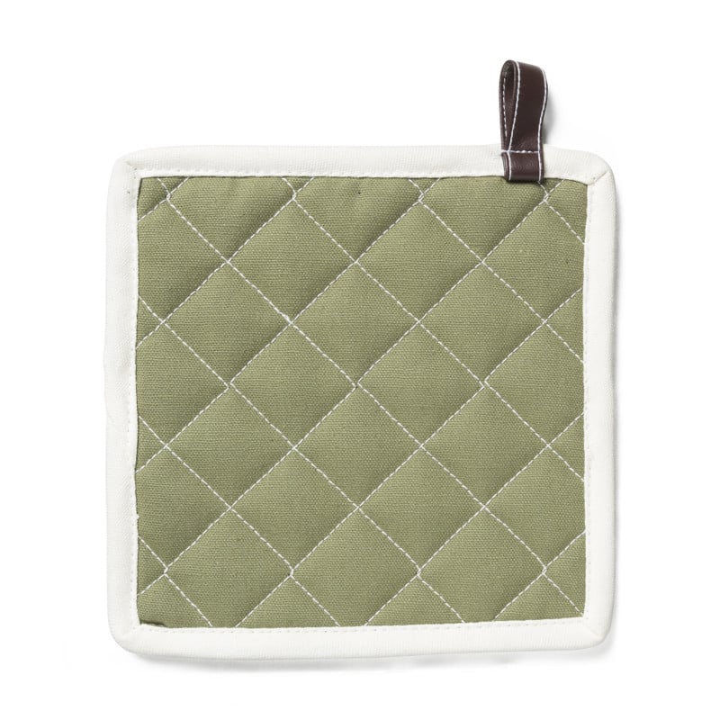 Pannenlap met rand - diverse kleuren - 20x20 cm 