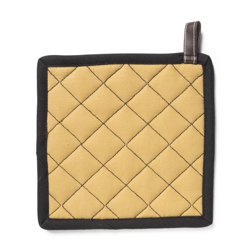 Pannenlap met rand - diverse kleuren - 20x20 cm 