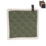 Pannenlap met rand - diverse kleuren - 20x20 cm 