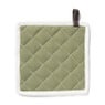 Pannenlap met rand - diverse kleuren - 20x20 cm 