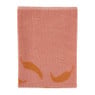 Keukendoek chili - roze/oranje - 50x50 cm 