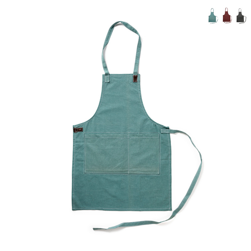 Schort katoen - 84x60 cm - diverse varianten