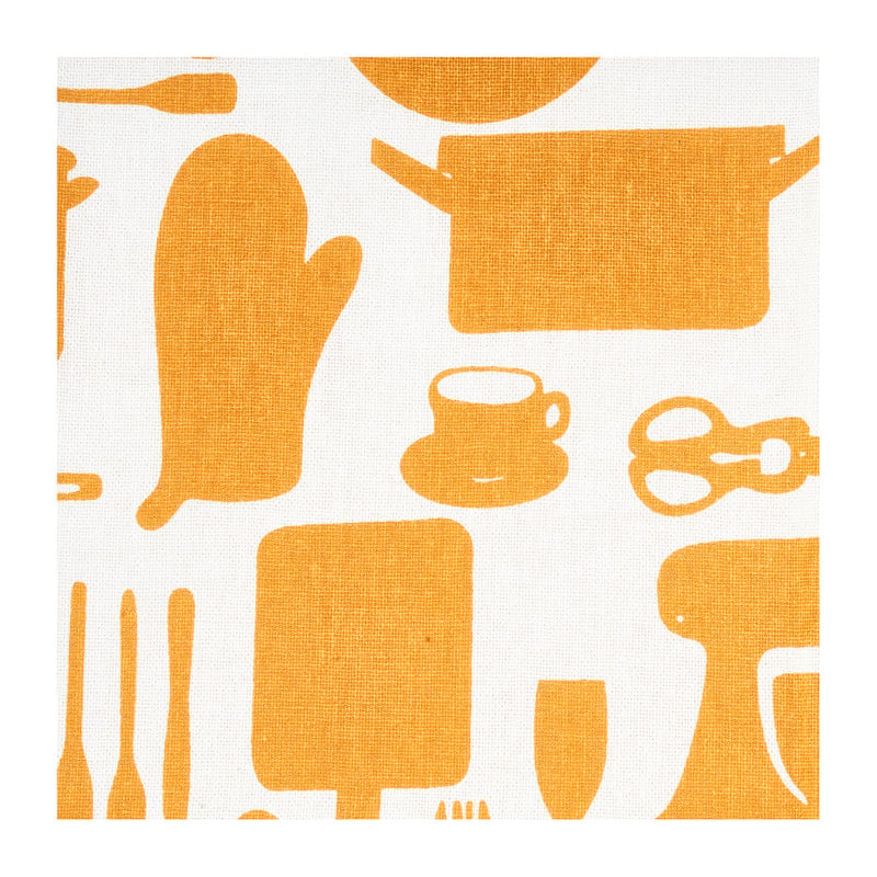 Theedoeken okergeel - set van 3 - 65x45 cm