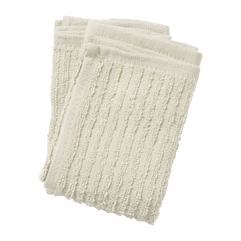 Vaatdoekje - beige - set van 2 