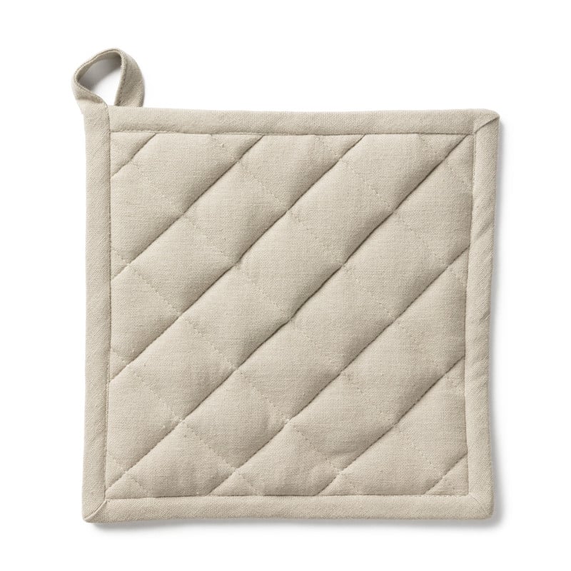 Pannenlap - beige - 20x20 cm