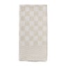 Theedoek ruiten - beige - 50x70 cm