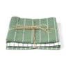 Theedoek groen - set van 3 - 50x70 cm 