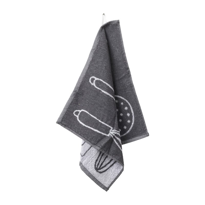 Keukendoek keukentools  - antraciet - 50x50 cm 