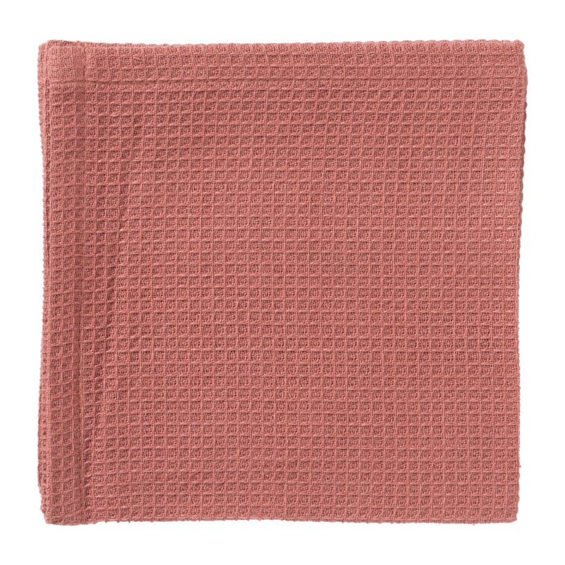 Vaatdoekjes wafel - warm - set van 3