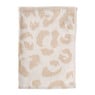 Theedoek animal - beige/bruin - 50x70 cm