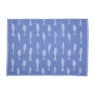 Theedoek vissen - blauw/wit - 50x70 cm