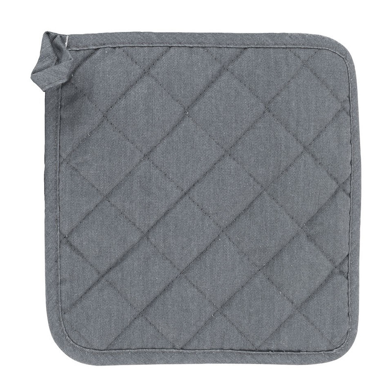 Pannenlap streep - grijs/wit