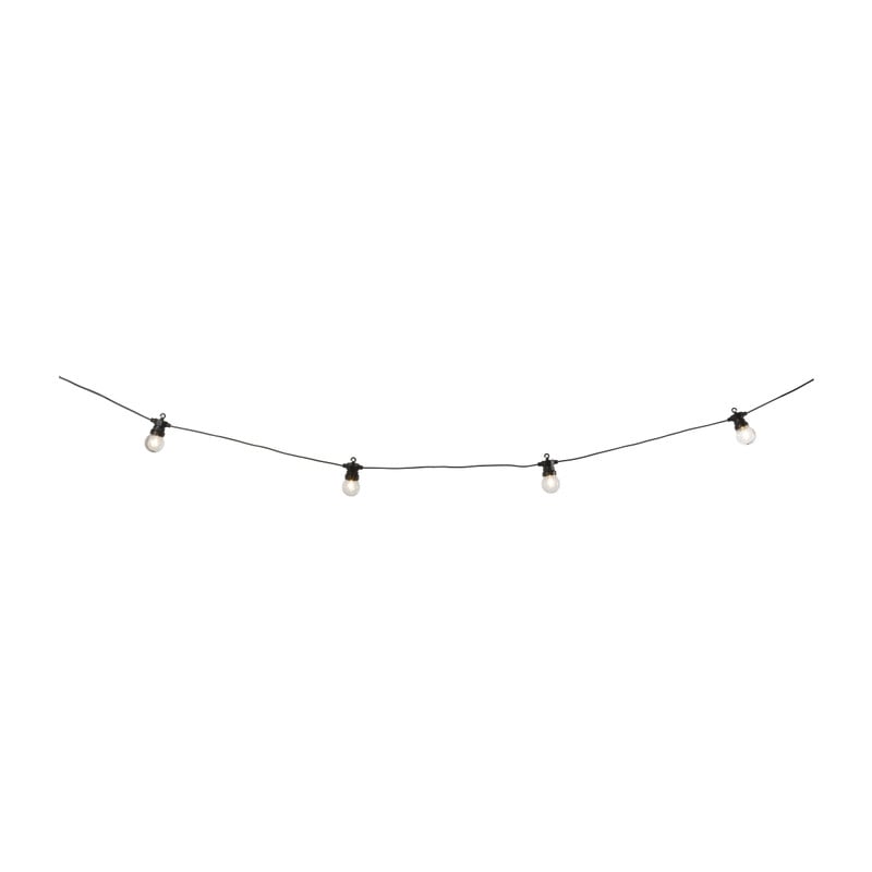 Prikkabel / lichtsnoer voor buiten - 10 LED lampen - 7,5 meter