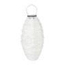 Solar barok lampion - wit - ø20x42 cm