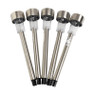 Solar lantaarns - zilverkleurig - set van 5