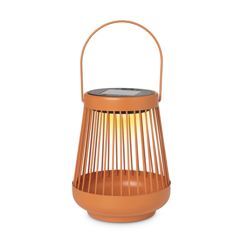 Solar tuinlantaarn Renza - terra - ⌀13x16 cm