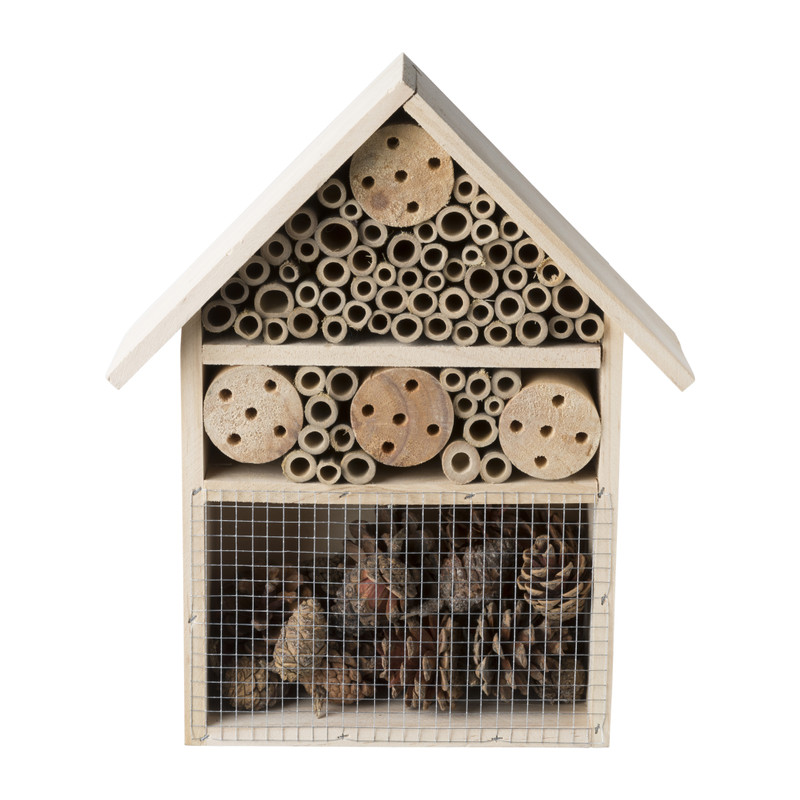 Insectenhotel - hout - 25x10x30cm