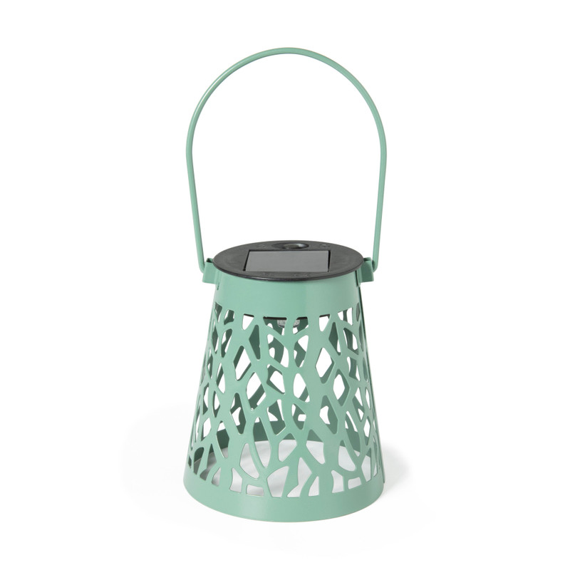 Solar hanglampje - groen - ø9x10 cm